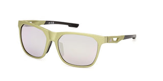 Adidas SP0091 unisex Green Squared Sunglasses