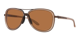 Oakley SPLIT TIME OO 4129 women Brown Pilot Sunglasses