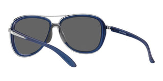 Oakley SPLIT TIME OO 4129 women Blue Pilot Sunglasses