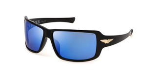 Police SPLN37 unisex Black Sports Sunglasses