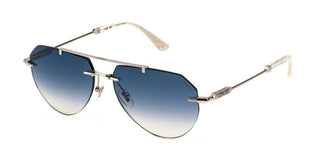 Police SPLN42 unisex Silver Pilot Sunglasses