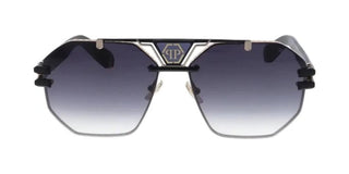 Philipp Plein SPP077M unisex Rose gold Visor Sunglasses