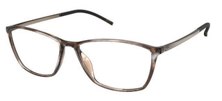 Silhouette SPX ILLUSION 1602 women Havana Geometric Eyeglasses