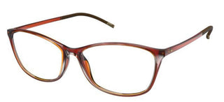 Silhouette SPX ILLUSION 1603 women Brown Cat Eye Eyeglasses