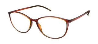 Silhouette SPX ILLUSION 1604 women Brown Cat Eye Eyeglasses