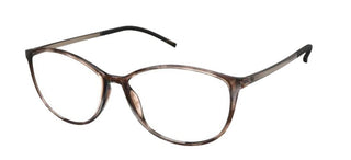 Silhouette SPX ILLUSION 1604 women Brown Cat Eye Eyeglasses