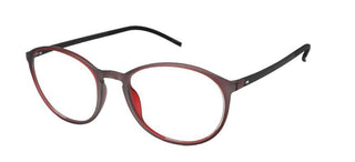 Silhouette SPX ILLUSION 2940 unisex Red Round Eyeglasses