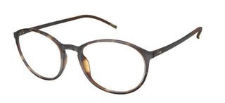 Silhouette SPX ILLUSION 2940 unisex Brown Round Eyeglasses