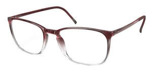 Silhouette SPX ILLUSION 2943 men Red Geometric Eyeglasses