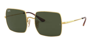 Ray-Ban SQUARE RB 1971 women Gold Geometric Sunglasses