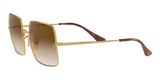 Ray-Ban SQUARE RB 1971 women Gold Geometric Sunglasses