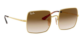 Ray-Ban SQUARE RB 1971 women Gold Geometric Sunglasses