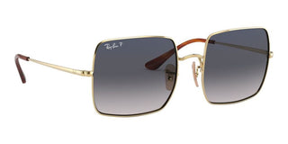 Ray-Ban SQUARE RB 1971 women Gold Geometric Sunglasses