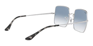 Ray-Ban SQUARE RB 1971 women Silver Geometric Sunglasses