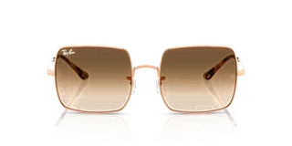 Ray-Ban SQUARE RB 1971 women Rose gold Geometric Sunglasses