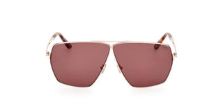 Tom Ford STELLA FT1185 unisex Rose gold Squared Sunglasses