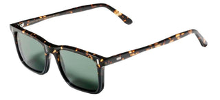 L.G.R SUEZ men Havana Geometric Sunglasses