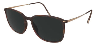 Silhouette SUN LITE 4078 women Havana Visor Sunglasses