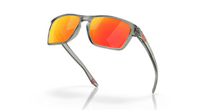 Oakley SYLAS OO 9448 men Grey Geometric Sunglasses