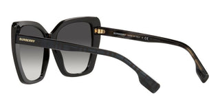 Burberry TAMSIN BE 4366 women Black Butterfly Sunglasses