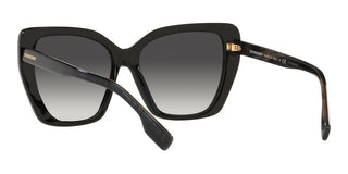 Burberry TAMSIN BE 4366 women Black Butterfly Sunglasses