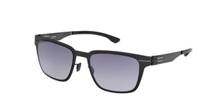 ic!berlin TANNER IC0018 unisex Black Squared Sunglasses