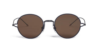 Thom Browne Tbs-915 Unisex Blue Round Sunglasses