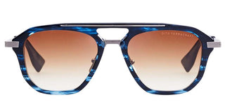 Dita TERRACRAFT unisex Blue Geometric Sunglasses