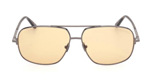 Tom Ford TEX FT 1096 unisex Ruthenium Pilot Sunglasses