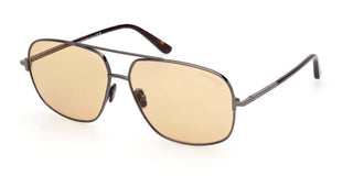 Tom Ford TEX FT 1096 unisex Ruthenium Pilot Sunglasses