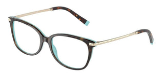 Tiffany & Co. TF 2221 women Havana Geometric Eyeglasses