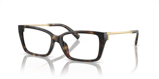 Tiffany & Co. TF 2239U women Havana Squared Eyeglasses