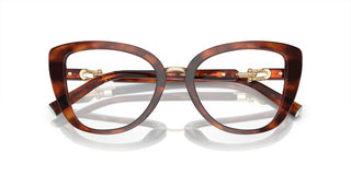 Tiffany & Co. TF 2242 women Havana Cat Eye Eyeglasses