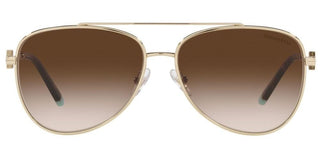 Tiffany & Co. TF 3080 women Gold Pilot Sunglasses