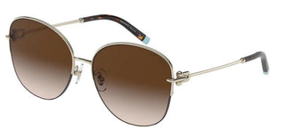 Tiffany & Co. TF 3082 women Gold Butterfly Sunglasses