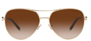 Tiffany & Co. TF 3083B women Gold Pilot Sunglasses