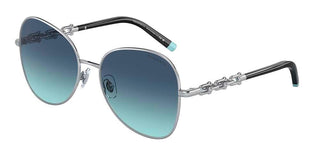 Tiffany & Co. TF 3086 women Silver Butterfly Sunglasses