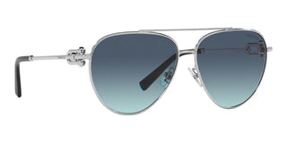 Tiffany & Co. TF 3092 women Silver Pilot Sunglasses