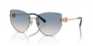 Tiffany & Co. TF 3096 women Gold Butterfly Sunglasses