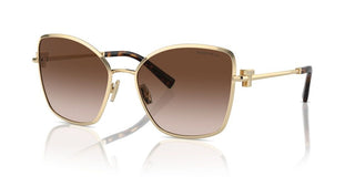 Tiffany & Co. TF 3102B women Gold Butterfly Sunglasses