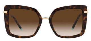 Tiffany & Co. TF 4185 women Havana Squared Sunglasses