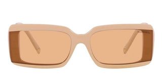 Tiffany & Co. TF 4197 women Brown Geometric Sunglasses