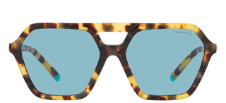 Tiffany & Co. TF 4198 women Havana Geometric Sunglasses