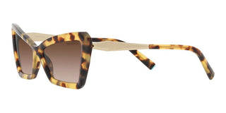 Tiffany & Co. TF 4203 women Havana Geometric Sunglasses