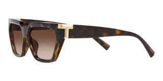 Tiffany & Co. TF 4205U women Havana Geometric Sunglasses