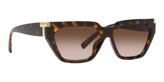 Tiffany & Co. TF 4205U women Havana Geometric Sunglasses