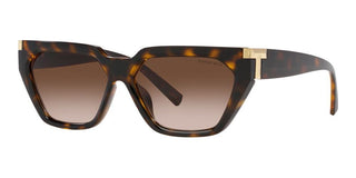 Tiffany & Co. TF 4205U women Havana Geometric Sunglasses