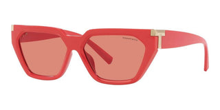 Tiffany & Co. TF 4205U women Red Geometric Sunglasses