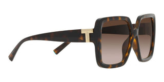 Tiffany & Co. TF 4206U women Havana Geometric Sunglasses