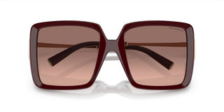 Tiffany & Co. TF 4212U women Brown Squared Sunglasses